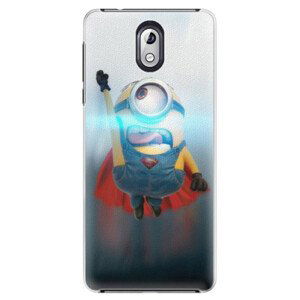 Plastové pouzdro iSaprio - Mimons Superman 02 - Nokia 3.1