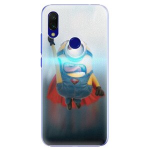 Plastové pouzdro iSaprio - Mimons Superman 02 - Xiaomi Redmi 7