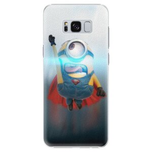 Plastové pouzdro iSaprio - Mimons Superman 02 - Samsung Galaxy S8