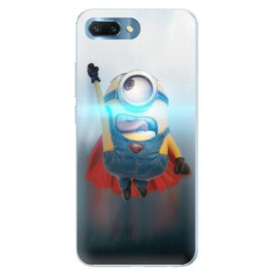 Silikonové pouzdro iSaprio - Mimons Superman 02 - Huawei Honor 10