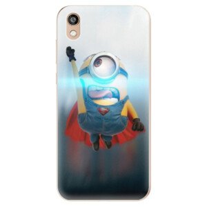 Odolné silikonové pouzdro iSaprio - Mimons Superman 02 - Huawei Honor 8S