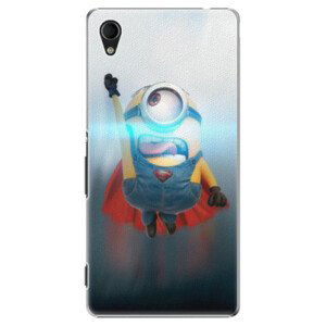 Plastové pouzdro iSaprio - Mimons Superman 02 - Sony Xperia M4