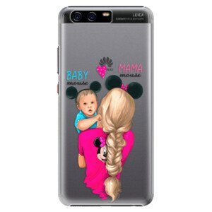 Plastové pouzdro iSaprio - Mama Mouse Blonde and Boy - Huawei P10 Plus