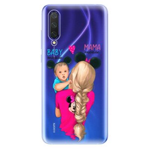 Odolné silikonové pouzdro iSaprio - Mama Mouse Blonde and Boy - Xiaomi Mi 9 Lite