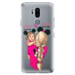 Plastové pouzdro iSaprio - Mama Mouse Blond and Girl - LG G7