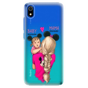 Plastové pouzdro iSaprio - Mama Mouse Blond and Girl - Xiaomi Redmi 7A