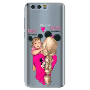 Silikonové pouzdro iSaprio - Mama Mouse Blond and Girl - Huawei Honor 9