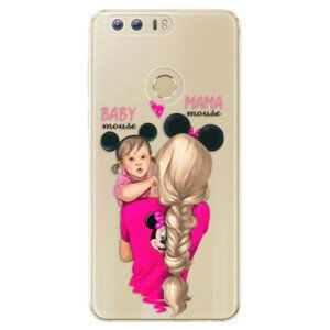 Odolné silikonové pouzdro iSaprio - Mama Mouse Blond and Girl - Huawei Honor 8