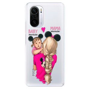 Odolné silikonové pouzdro iSaprio - Mama Mouse Blond and Girl - Xiaomi Poco F3