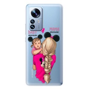 Odolné silikonové pouzdro iSaprio - Mama Mouse Blond and Girl - Xiaomi 12 Pro