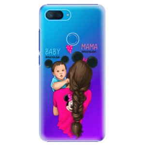 Plastové pouzdro iSaprio - Mama Mouse Brunette and Boy - Xiaomi Mi 8 Lite