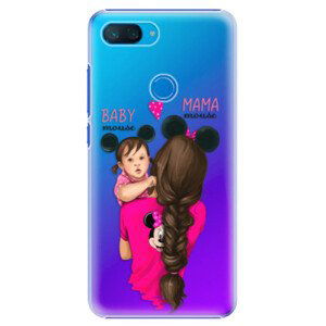 Plastové pouzdro iSaprio - Mama Mouse Brunette and Girl - Xiaomi Mi 8 Lite