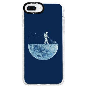 Silikonové pouzdro Bumper iSaprio - Moon 01 - iPhone 8 Plus