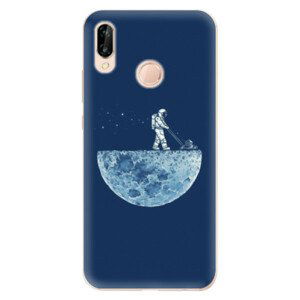 Odolné silikonové pouzdro iSaprio - Moon 01 - Huawei P20 Lite