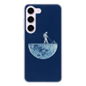 Odolné silikonové pouzdro iSaprio - Moon 01 - Samsung Galaxy S23 5G