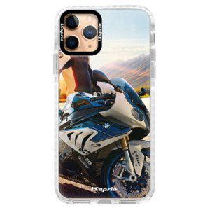 Silikonové pouzdro Bumper iSaprio - Motorcycle 10 - iPhone 11 Pro