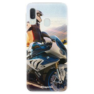 Plastové pouzdro iSaprio - Motorcycle 10 - Samsung Galaxy A20e