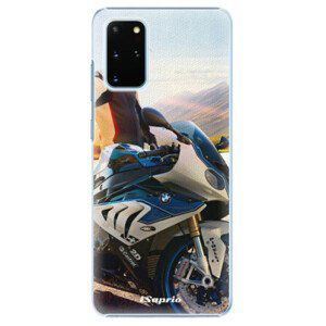 Plastové pouzdro iSaprio - Motorcycle 10 - Samsung Galaxy S20+