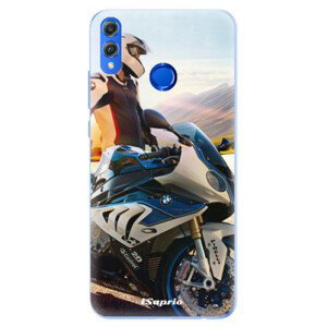 Silikonové pouzdro iSaprio - Motorcycle 10 - Huawei Honor 8X