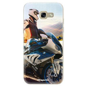 Odolné silikonové pouzdro iSaprio - Motorcycle 10 - Samsung Galaxy A5 2017