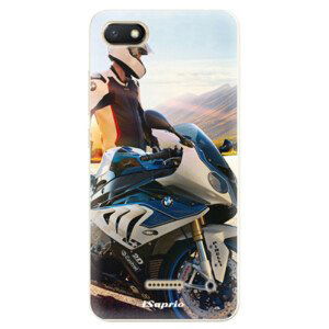 Odolné silikonové pouzdro iSaprio - Motorcycle 10 - Xiaomi Redmi 6A