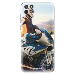 Odolné silikonové pouzdro iSaprio - Motorcycle 10 - Honor 9S