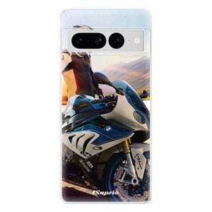 Odolné silikonové pouzdro iSaprio - Motorcycle 10 - Google Pixel 7 Pro 5G