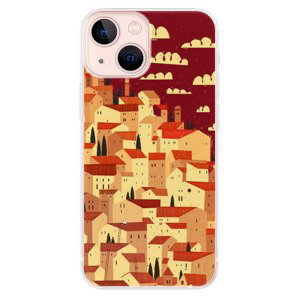 Odolné silikonové pouzdro iSaprio - Mountain City - iPhone 13 mini