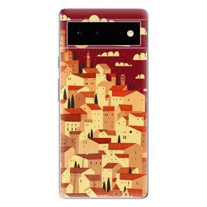 Odolné silikonové pouzdro iSaprio - Mountain City - Google Pixel 6 5G