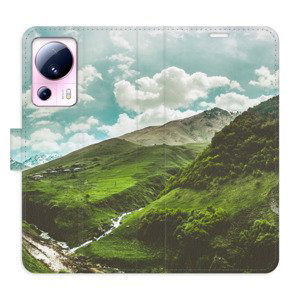 Flipové pouzdro iSaprio - Mountain Valley - Xiaomi 13 Lite