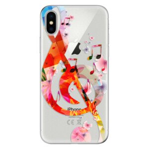 Odolné silikonové pouzdro iSaprio - Music 01 - iPhone X