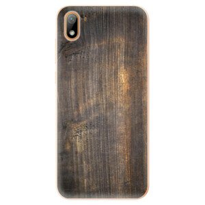 Odolné silikonové pouzdro iSaprio - Old Wood - Huawei Y5 2019