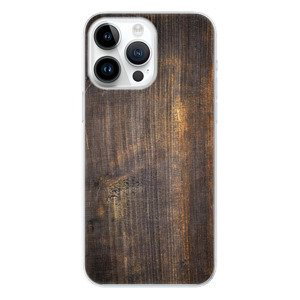 Odolné silikonové pouzdro iSaprio - Old Wood - iPhone 15 Pro Max