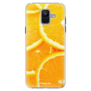 Plastové pouzdro iSaprio - Orange 10 - Samsung Galaxy A6