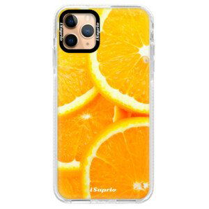 Silikonové pouzdro Bumper iSaprio - Orange 10 - iPhone 11 Pro Max