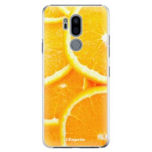 Plastové pouzdro iSaprio - Orange 10 - LG G7