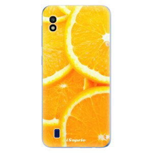 Odolné silikonové pouzdro iSaprio - Orange 10 - Samsung Galaxy A10