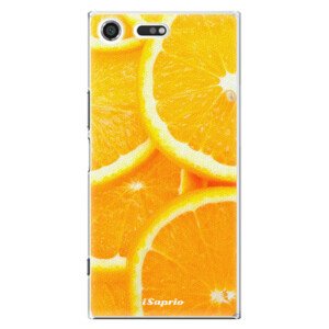 Plastové pouzdro iSaprio - Orange 10 - Sony Xperia XZ Premium