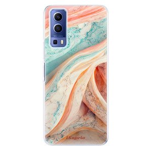 Odolné silikonové pouzdro iSaprio - Orange and Blue - Vivo Y52 5G