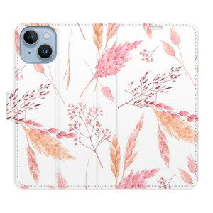 Flipové pouzdro iSaprio - Ornamental Flowers - iPhone 14