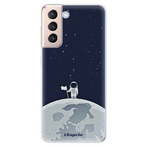 Odolné silikonové pouzdro iSaprio - On The Moon 10 - Samsung Galaxy S21