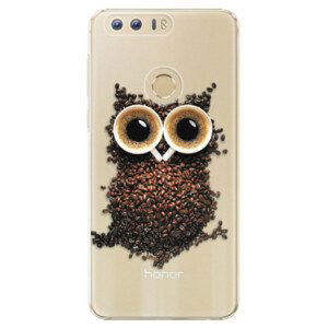 Plastové pouzdro iSaprio - Owl And Coffee - Huawei Honor 8