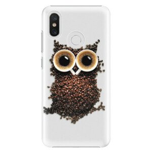 Plastové pouzdro iSaprio - Owl And Coffee - Xiaomi Mi 8