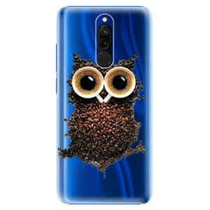 Plastové pouzdro iSaprio - Owl And Coffee - Xiaomi Redmi 8