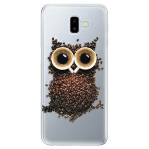 Odolné silikonové pouzdro iSaprio - Owl And Coffee - Samsung Galaxy J6+