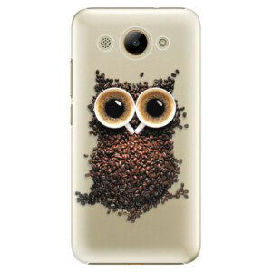 Plastové pouzdro iSaprio - Owl And Coffee - Huawei Y3 2017