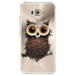 Plastové pouzdro iSaprio - Owl And Coffee - Asus ZenFone 3 ZE520KL