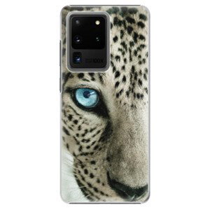 Plastové pouzdro iSaprio - White Panther - Samsung Galaxy S20 Ultra