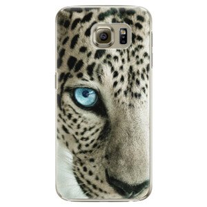 Plastové pouzdro iSaprio - White Panther - Samsung Galaxy S6 Edge Plus