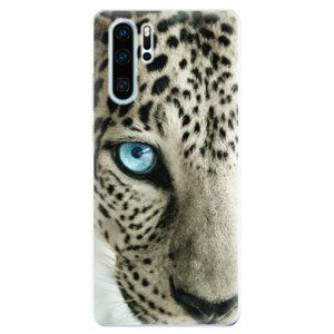 Odolné silikonové pouzdro iSaprio - White Panther - Huawei P30 Pro